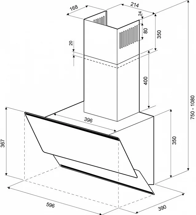IRMA 600 black/black sensor
