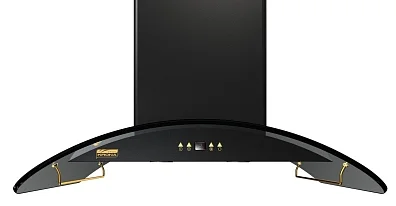 SHARLOTTA 600 Black/Dark glass 3Р с рейлингом