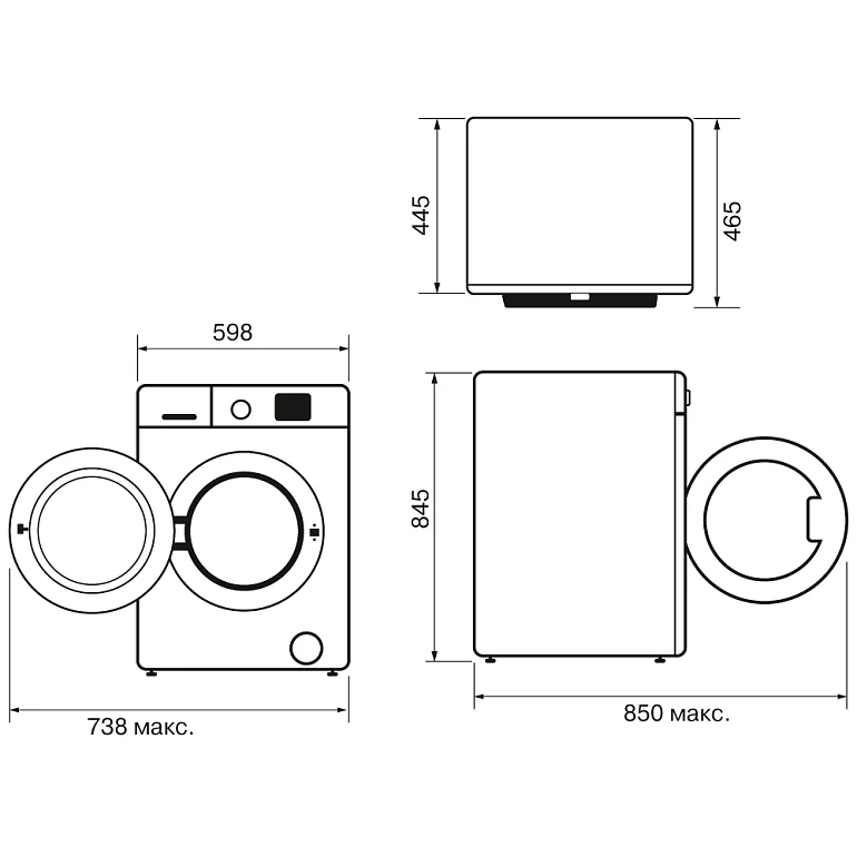ITTER WHITE 1000 6K WM