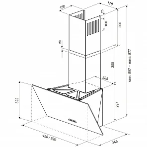 GABRIELE 600 white PB