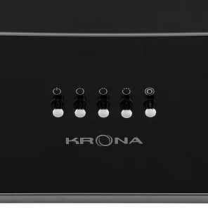 INGA 600 inox/black push button