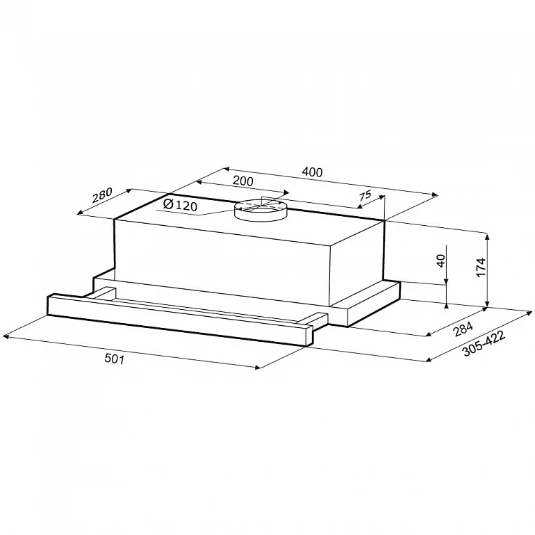 VITTORIA 500 inox PB