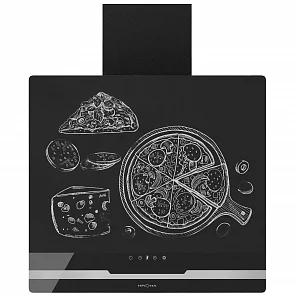 DOMENIKA 600 BLACK/INOX S