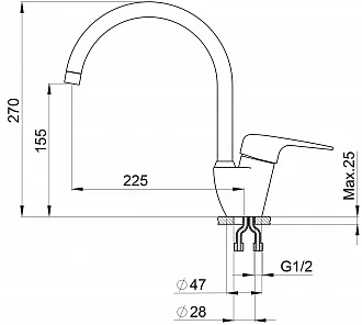 WASSER H270 1 BLACK