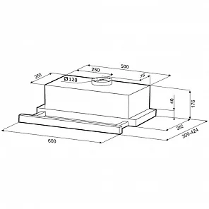KAMILLA 600 E2M white