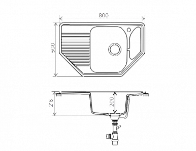 ERDFALL 1B 800*500 WHITE