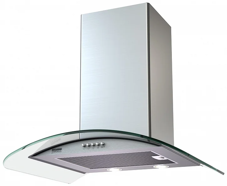 SAMANTA 600 inox/glass push button