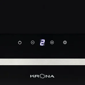 DOMENIKA 600 BLACK/INOX S