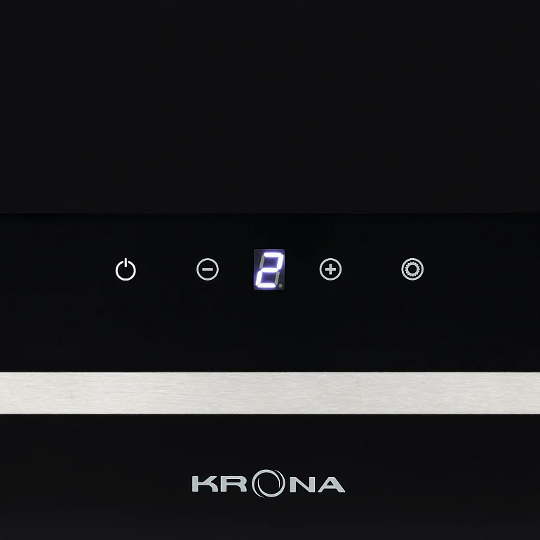 DOMENIKA 600 BLACK/INOX S