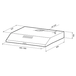 OLIVIA 500 white PB (уцененный товар)