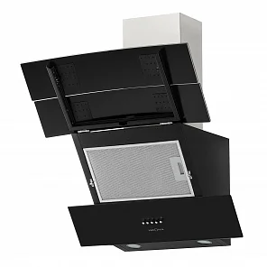 INGA 600 inox/black push button