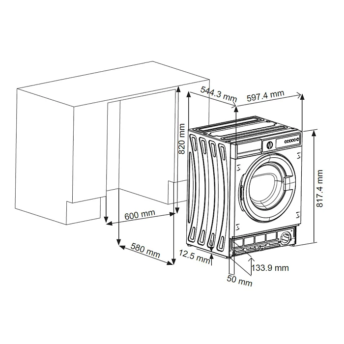 DARRE 1400 7/5K WHITE