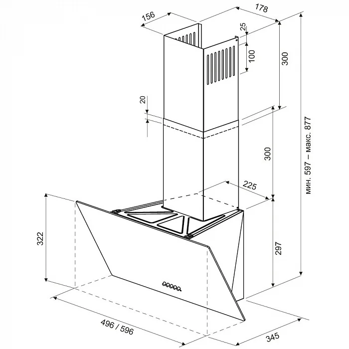 GABRIELE 500 black PB