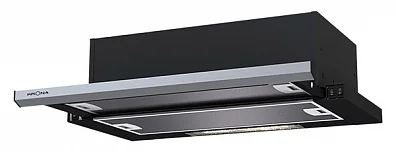 Kamilla slim 600 black/inox (1 мотор)