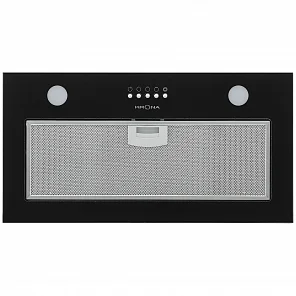 LUISA 600 GLASS BLACK PB