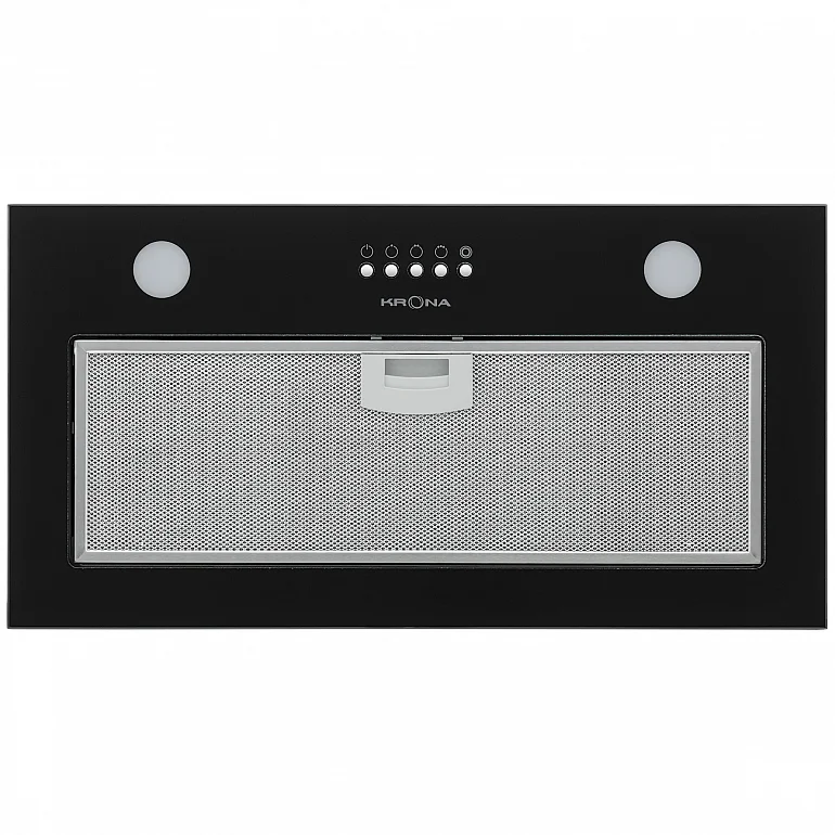 LUISA 600 GLASS BLACK PB