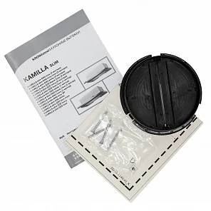 Kamilla slim 600 inox/inox (1 мотор)