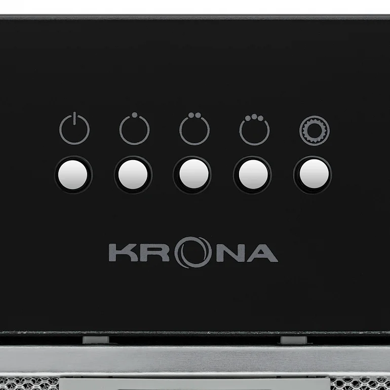 LUISA 600 GLASS BLACK PB