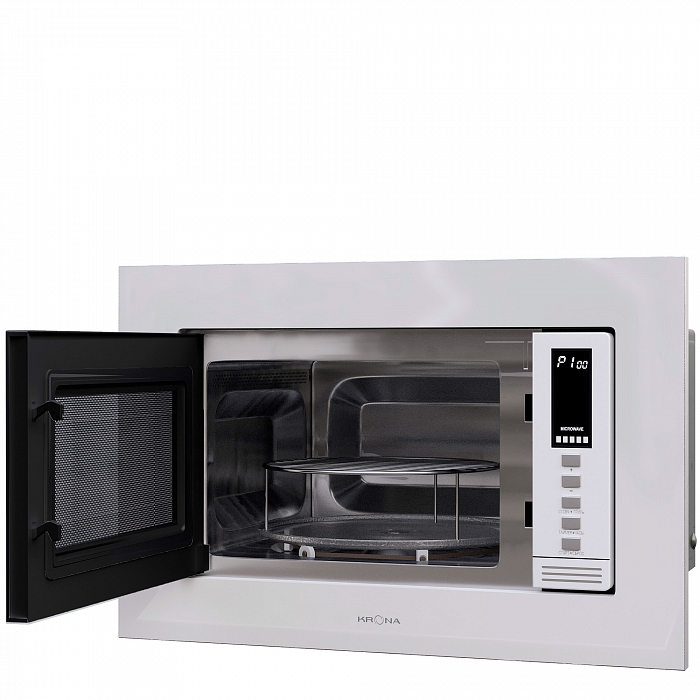 Встраиваемая микроволновая печь KRONA LAUNE 60 WH DOTS K - купить с ...