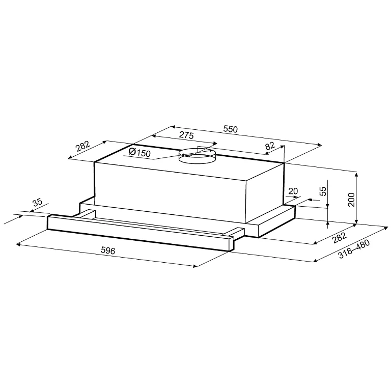 KAMILLA T SENSOR 600 Inox