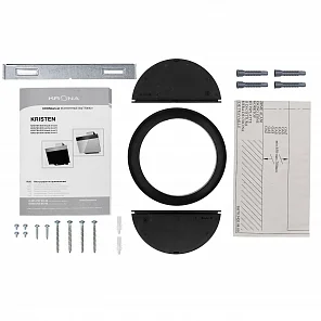 Kristen 900 white/inox S