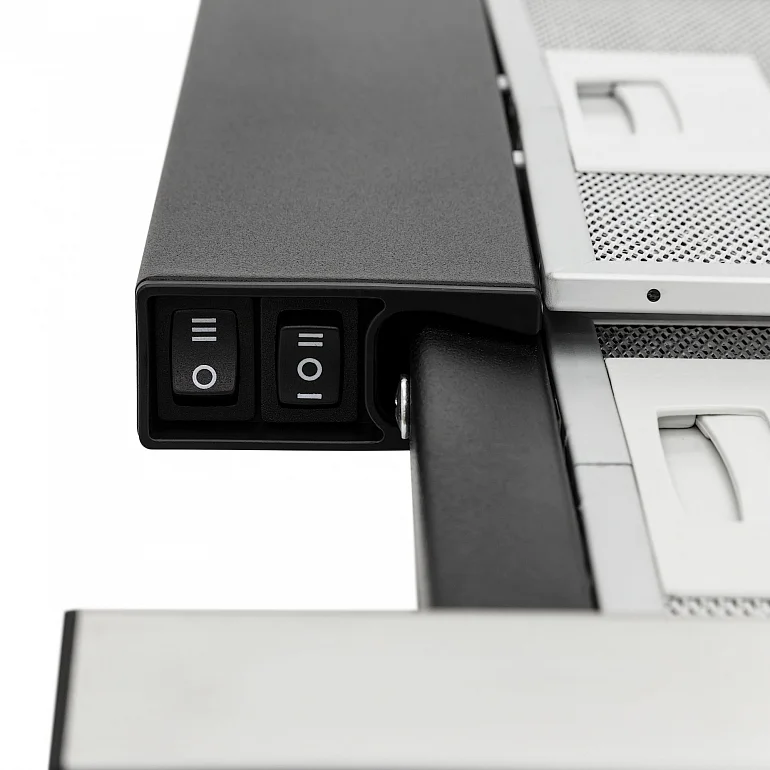 Kamilla slim 600 black/inox (2 мотора)